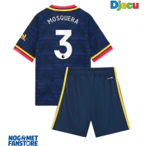 Arsenal Cristhian Mosquera #3 Gostujuci Dres za djecu 2026-27 Kratak Rukav (+ Kratke hlače)